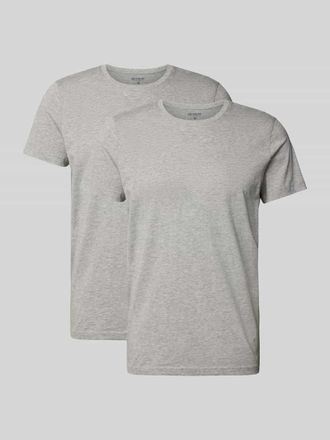 Mc Neal T-Shirt mit Rundhalsausschnitt im 2er-Pack in Hellgrau Melange, Gr&ouml;&szlig;e XXL