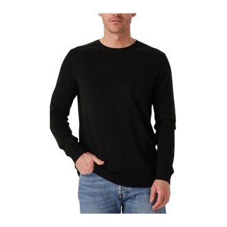 Selected Slhberg Crew Neck Noos - Heren - Truien - Zwart - Maat: XL Katoen