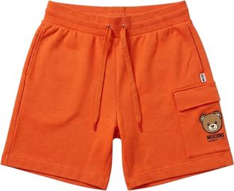 Moschino Casual Shorts, male, Orange, Size: XS Bermuda Casual Arancioni