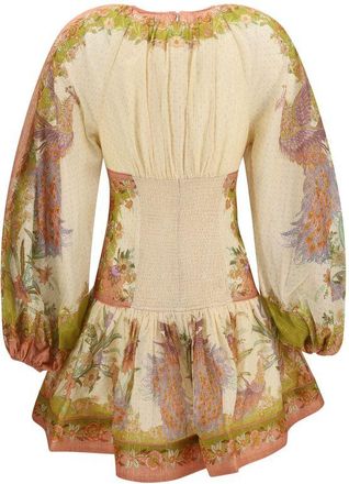 Zimmermann Womens Multicolor Cotton Casual Dress