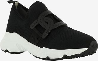 Tod's Slip-On-Strick-Sneakers mit Leder Kate