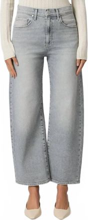 Paige Womens Arellia Ankle Jean In Smokescreen Grey