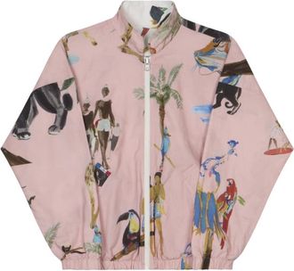 G.Kero Teddy Jacket - Heren - Zomerjassen - Veelkleurig - M - Katoen - Jassen
