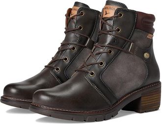 Pikolinos San Sebastia W1T-8979C1 Womens Boots Lead : EU 41 (US Womens 10.5-11) B - Medium, Leather