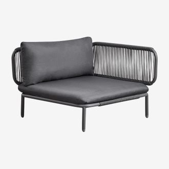 Sklum Sklum - M&oacute;dulo Esquinero Para Sof&aacute; Modular De Jard&iacute;n Roubly