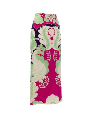 Valentino Garavani Floral Jacquard Skirt - Multicolor