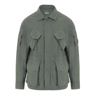 C.P. Company C.p. Company, Heren, Overhemden, Groen, Maat: L Nylon