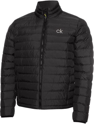 Calvin Klein Mens Padded Ripstop Jacket - Black - XXL