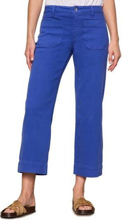 Sanctuary The Marine Crop Denim Pants in Luminous Blue at Nordstrom Rack, Size 24