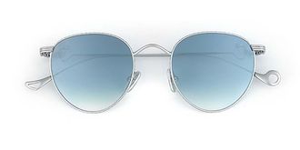 Eyepetizer Lune C.1-26 Mens Sunglasses Silver Size 49