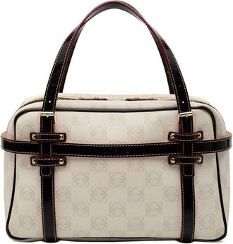 Loewe Pre-owned Loewe Anagram Coated Canvas Handbag Ladies 290511