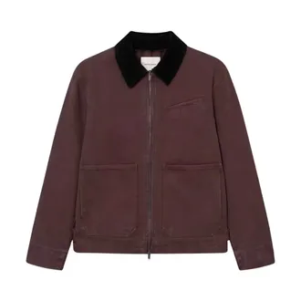 Wood Wood Hombre, Chaquetas, Marr&oacute;n, Talla: L
