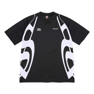 SUPREME x Umbro SS26 Old English Soccer Jersey Black SUP-SS26-211-BLK
