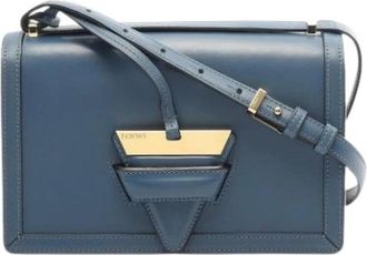 Loewe Pre-owned Cross Body Bags, female, Blue, Size: ONE SIZE Pre-owned Cross Body Bag