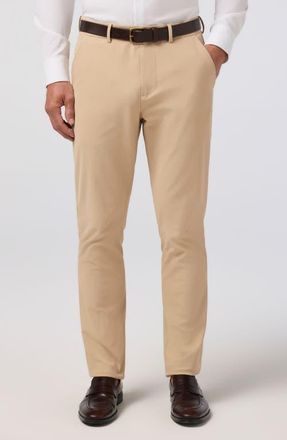 Mizzen+Main Upton Flat Front Chinos in Light Khaki at Nordstrom, Size 32 X 30