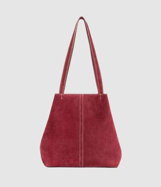 Vanessa Bruno Sac Tote Pm Bordeaux