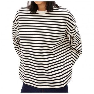 Armedangels Frankaa Stripe Pullover für Damen | grau