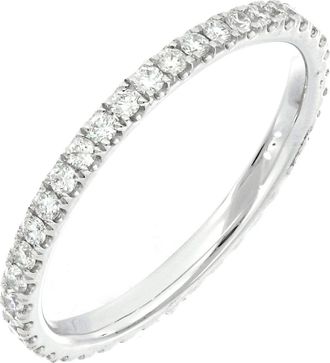 Bony Levy Diamond Stacking Ring in 18K White Gold at Nordstrom Rack, Size 4.5