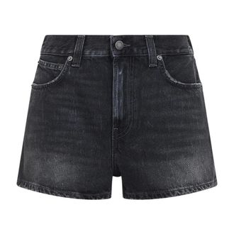 Haikure Denim Shorts, female, Black, Size: W27 Denim Shorts