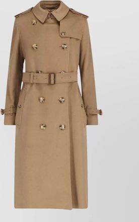 Burberry cashmere trench coat