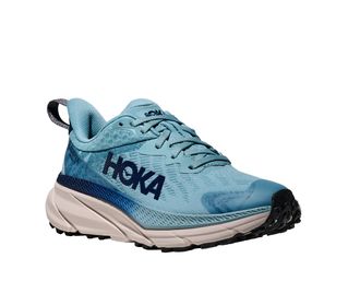 Hoka One One Laufschuh HOKA ONE ONE CHALLENGER 7 GORE-TEX, Damen, Gr. 38,5, raindrop, grout, Synthetik, Textil, mehrfarbig, Schuhe Laufschuh, wasserdichter Trailru