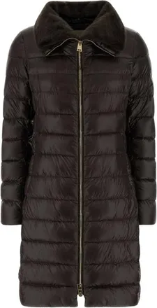Herno Jassen, Dames, Bruin, S, Down Coats