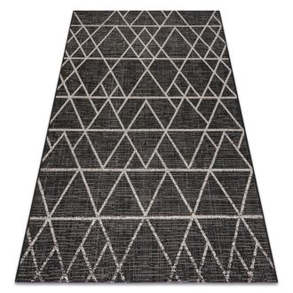 RugsX RugsX Floorlux Rug in Black | Size: 200 cm x 290 cm