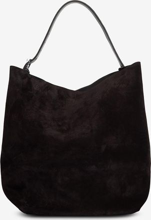 Toteme Wildleder-Shopper mit Henkel