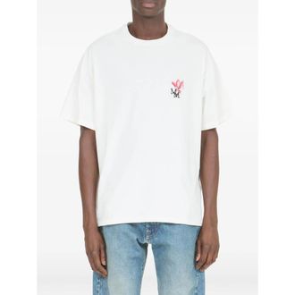 Maison Margiela Floral-logo T-shirt
