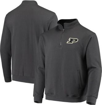 Colosseum Mens Colosseum Charcoal Purdue Boilermakers Tortugas Logo Quarter-Zip Jacket at Nordstrom, Size Xxx-Large