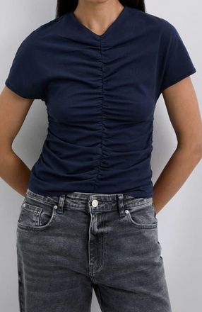 Scalpers Gathermid Tee in Navy at Nordstrom, Size X-Large Eu