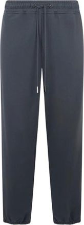 Iceberg Pantaloni Jogger in Felpa di cotone con ricamo - - Trousers - Uomo - Grigio - L