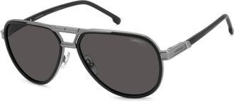 Carrera 1076/S Zonnebril - Heren - Accessoires - Zwart - Maat: 61 MM Zijde