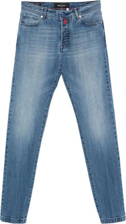 Kiton Jeans in cotone - Blu