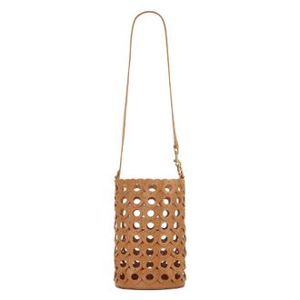 Saint Laurent Seau Leather Bucket Bag