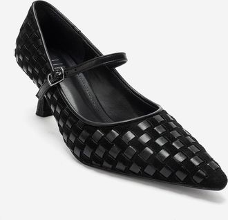 Prologue Rhodes Geweven Mary Jane Pump
