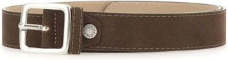 Gianni Chiarini Riemen Bruin - Dames - Riemen - Bruin - ONE Size - Su&egrave;de - Accessoires