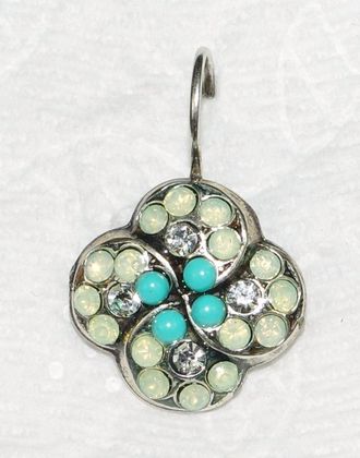 Mariana Womens Mojito Earrings In Blue /green