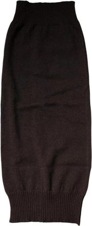 Dolce & Gabbana Luxueuze Kasjmier Nekwarmer Sjaal - Heren - Wintersjaals - Zwart - ONE Size - Kasjmier - Accessoires