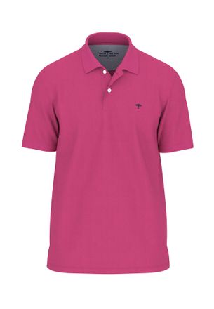 Fynch-Hatton Poloshirt FYNCH-HATTON, Herren, Gr. M, rosa (malaga), Jersey, Obermaterial: 100% Baumwolle, normal, ohne Ausschnitt, Shirts Poloshirt, normale Passfor