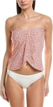 Vince Camuto Draped Tankini Top