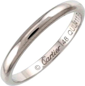 Cartier Platinum 950 Band Ring (Pre-Owned)