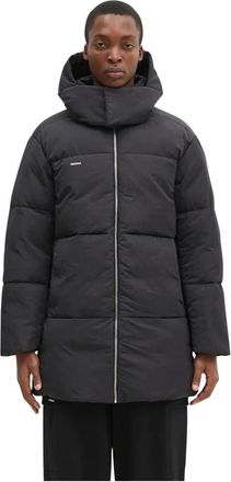 PANGAIA Piumino con cappuccio - - Coats - Uomo - Nero - XL