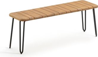La Redoute Interieurs Plooibare bank, Spritz, acacia