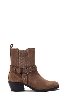 Moda in Pelle Moda in Pelle Womens Pailia Taupe Boots Suede - Size EU 41