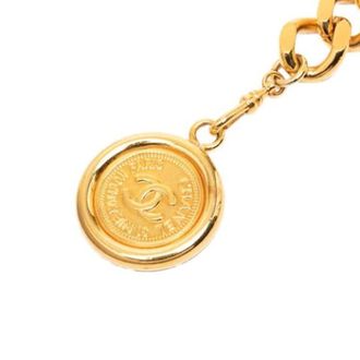 Chanel Pre-owned Jewellery, female, Yellow, Size: ONE SIZE Pre-owned Gold-Plated Metal Belt