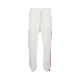 Thom Browne Heren, Broeken, Wit, Maat: XL Katoen