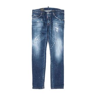 Dsquared2 Slim Fit Jeans, male, Blue, L, Jeans