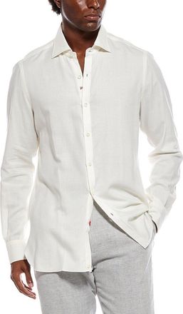 Isaia Cashmere-Blend Sport Shirt