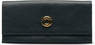 Celine Black Leather Long Wallet (Bi-Fold) (Pre-Owned)